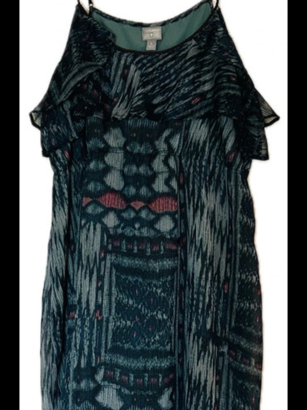 Converse One Star Teal and Navy Printed Dress